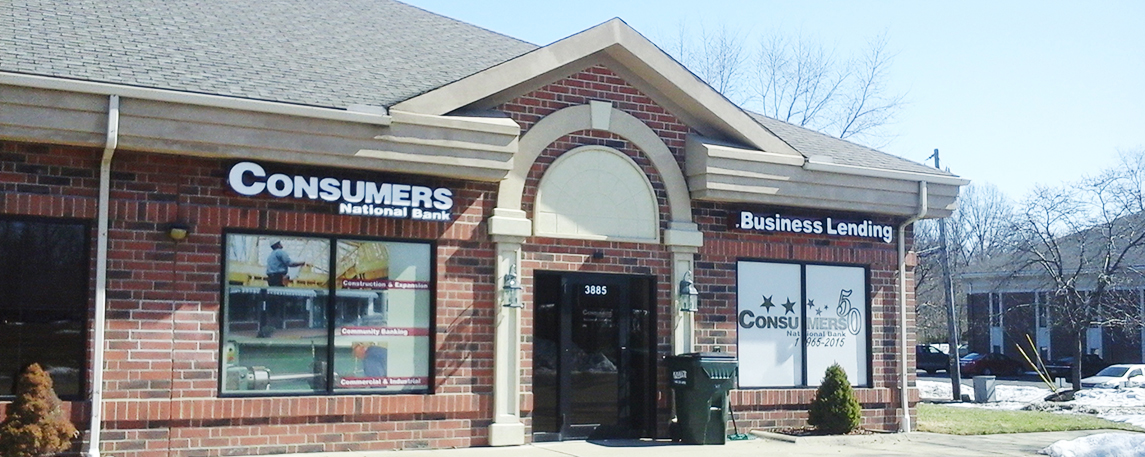  Consumers National Bank - By Akers Signs