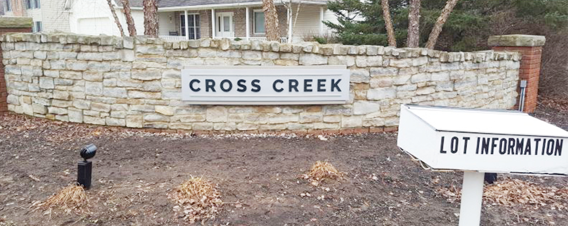 Cross Creek- By Akers Signs