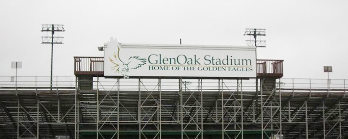 GlenOak High School Stadium - By Akers Signs