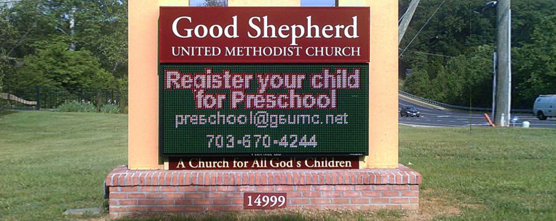Good Shepherd United Methodist - By Akers Signs