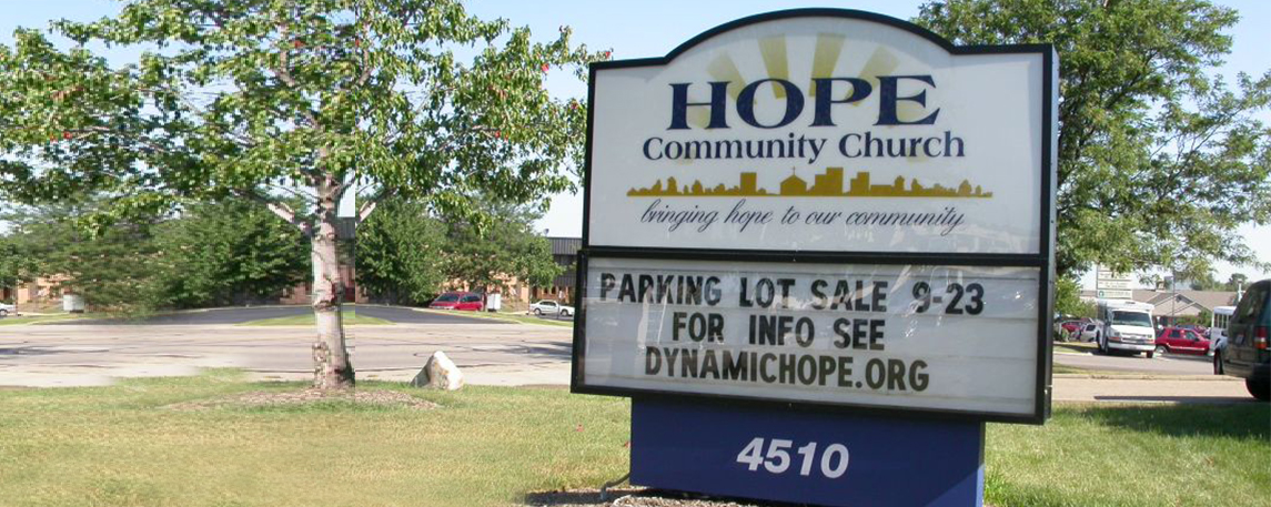 Hope Community Church - By akerssigns
