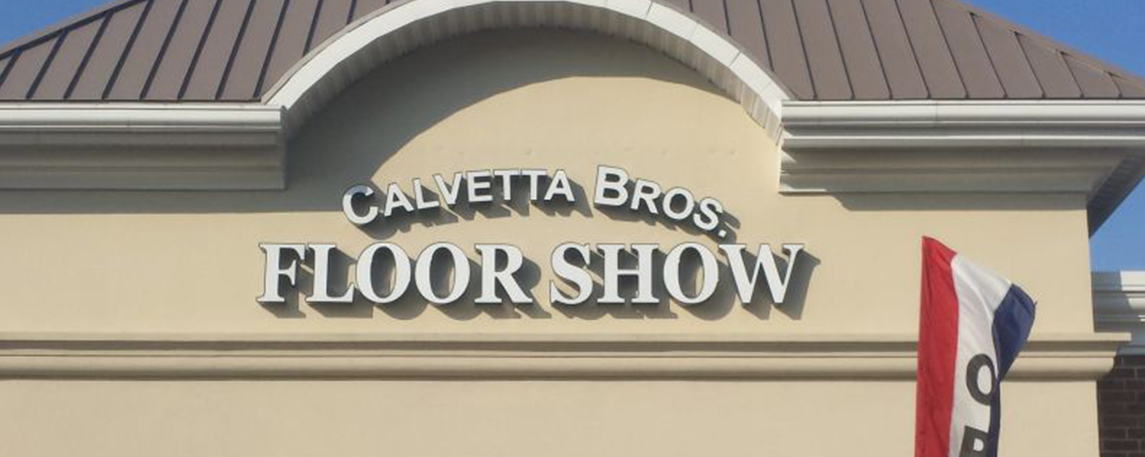 Calvetta Brothers Floor Show - By Akers Signs