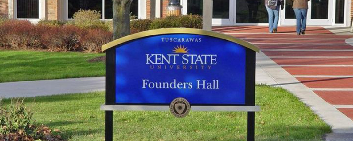 Kent State University - By Akers Signs