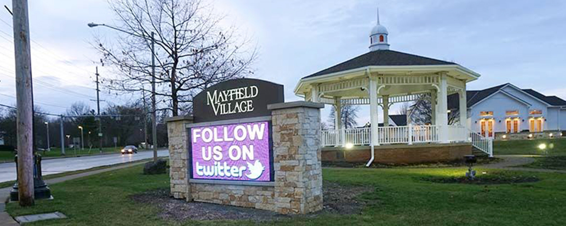 Mayfield Village - By Akers Signs