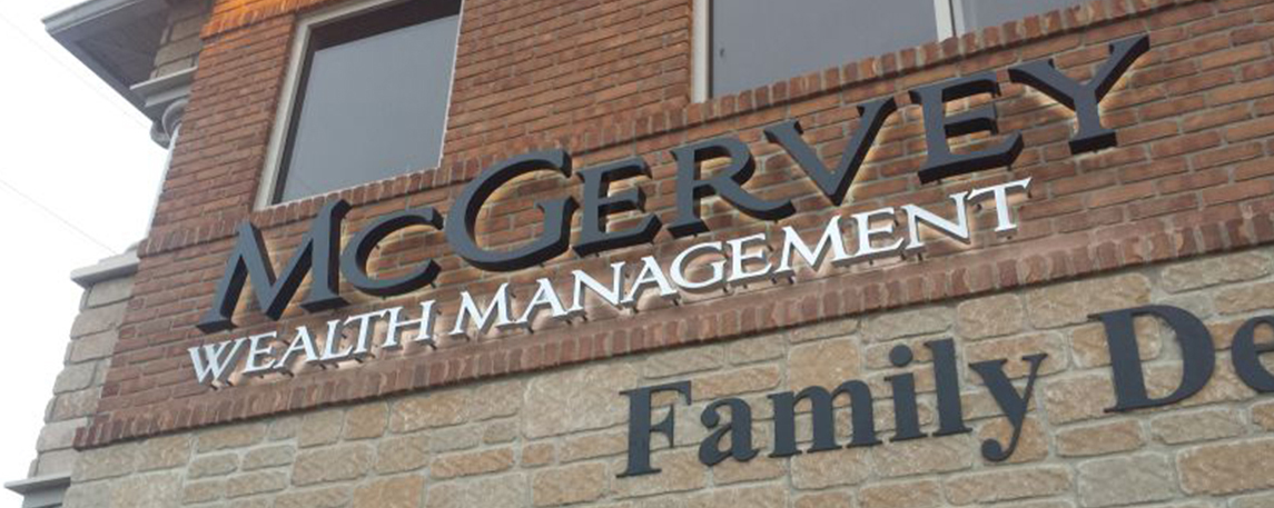  McGervey Wealth Management - By Akers Signs