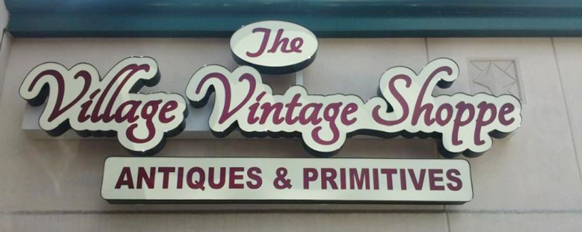  Village Vintage Antiques - By Akers Signs