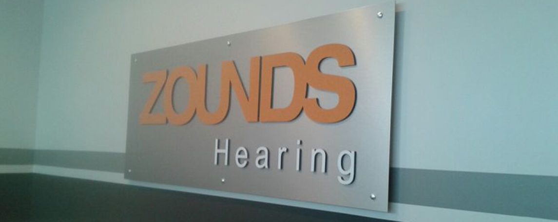  Zounds Hearing-Interior- By Akers Signs