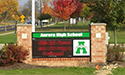 Aurora High School - By Akers Signs